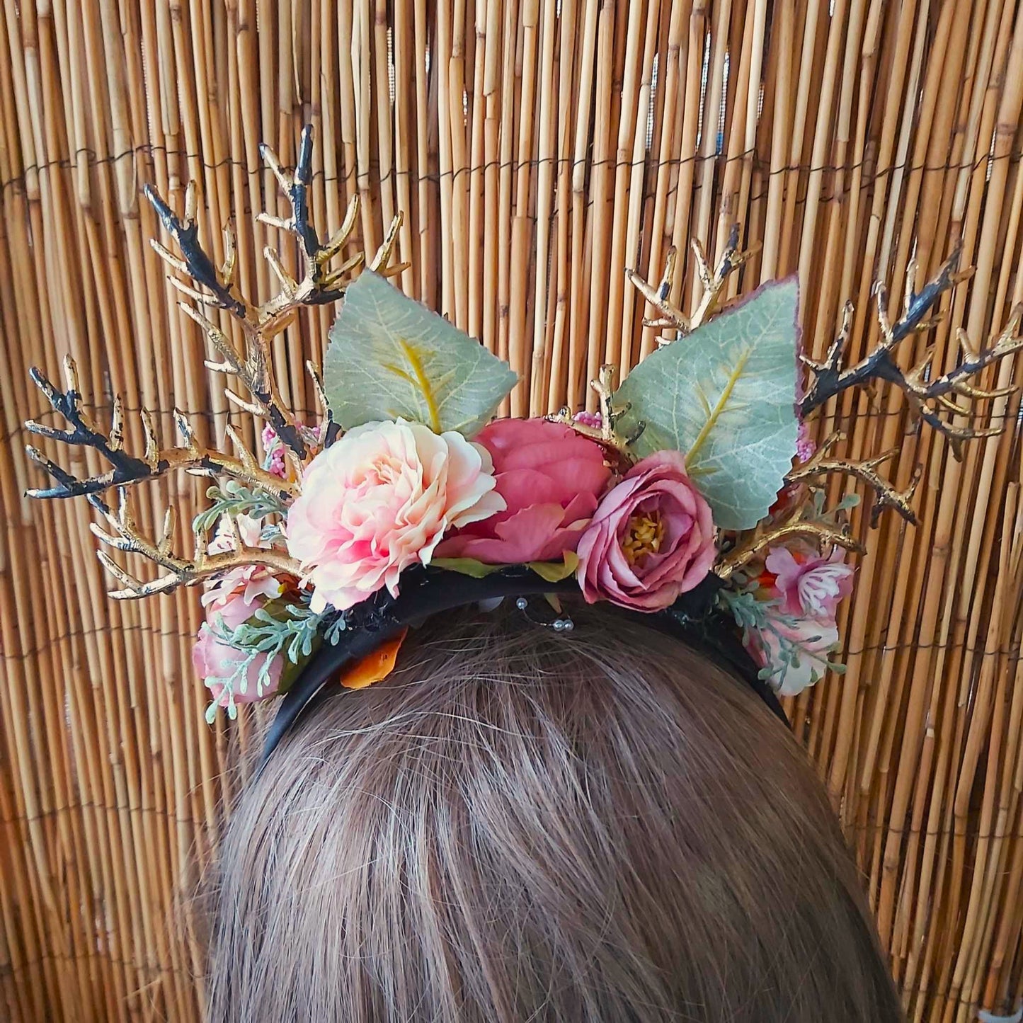 Luxury Handmade Pink Flower Headband/Headpiece