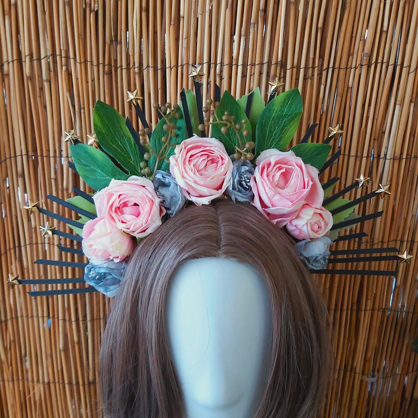 Luxury Handmade Pink Flower Headband/Headpiece