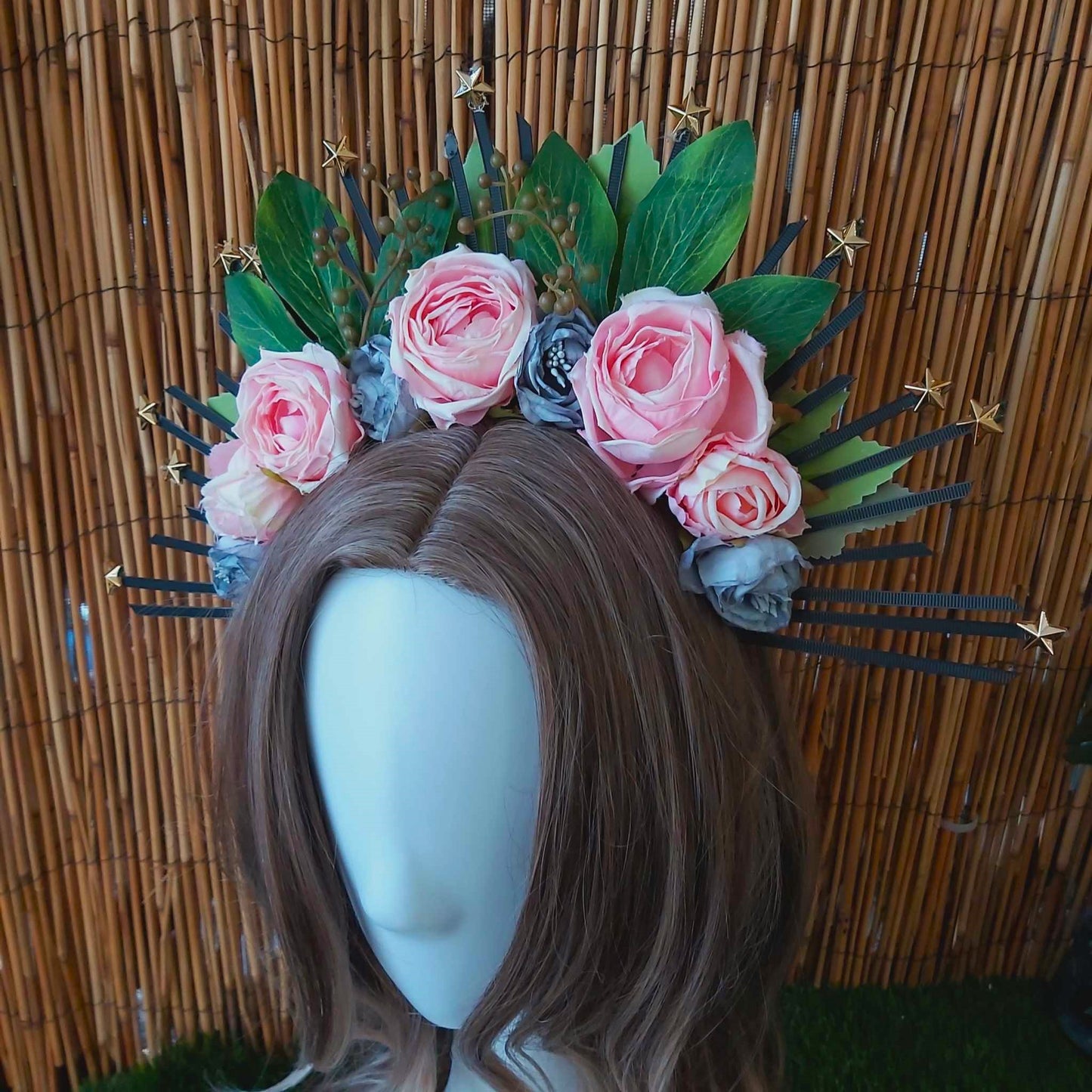 Luxury Handmade Pink Flower Headband/Headpiece