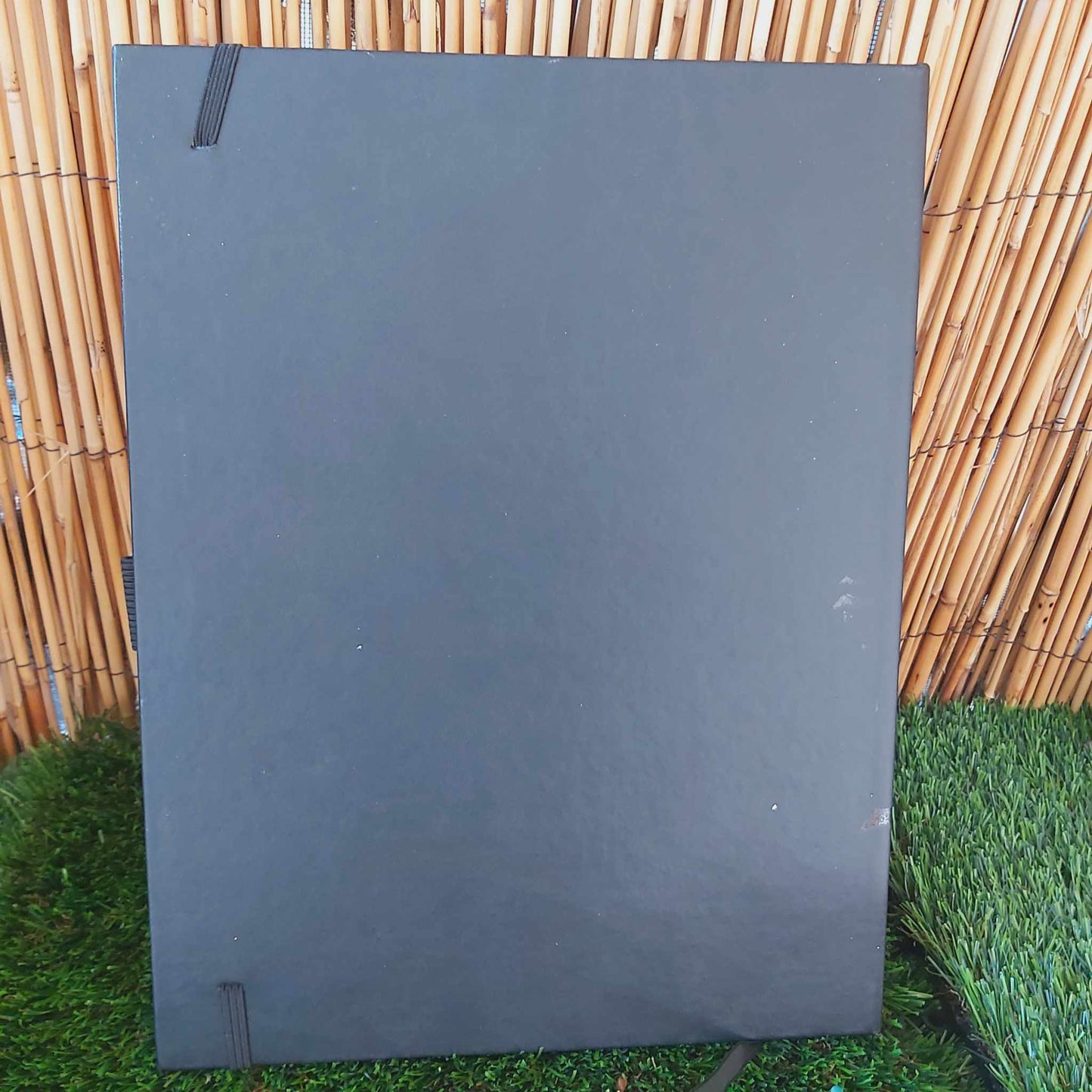 A4 Handmade Crystal Journal Diary Notebook with Moss Agate