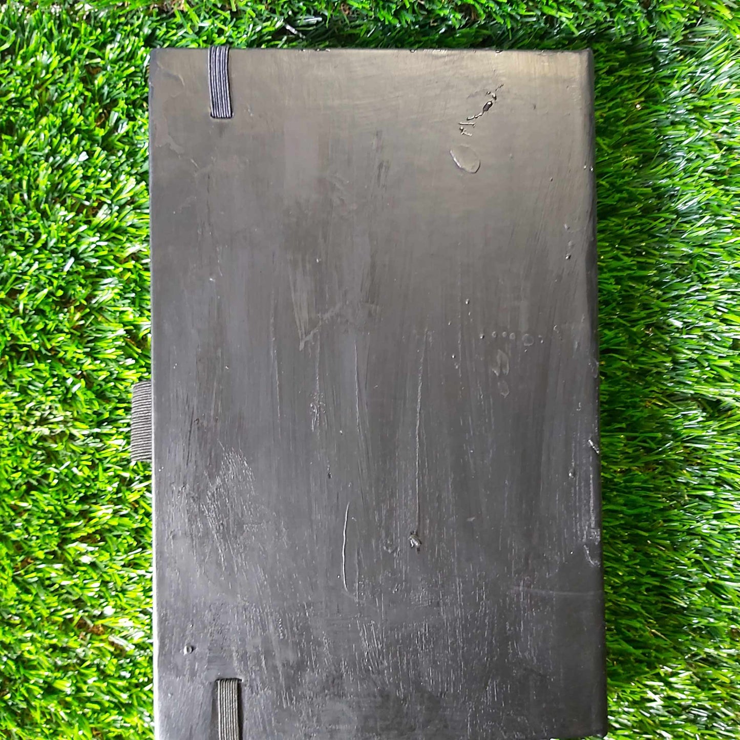 Handmade Gemstone Journal Diary Notebook with Amazonite & Blood Stone