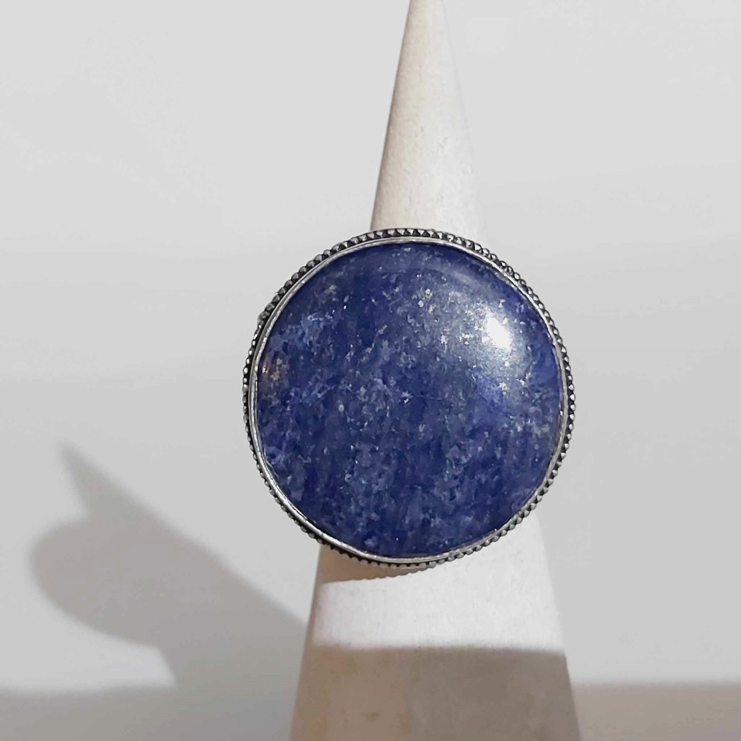 Lapis Lazuli Inner Vision Gemstone Ring US 7.5 (E1657)