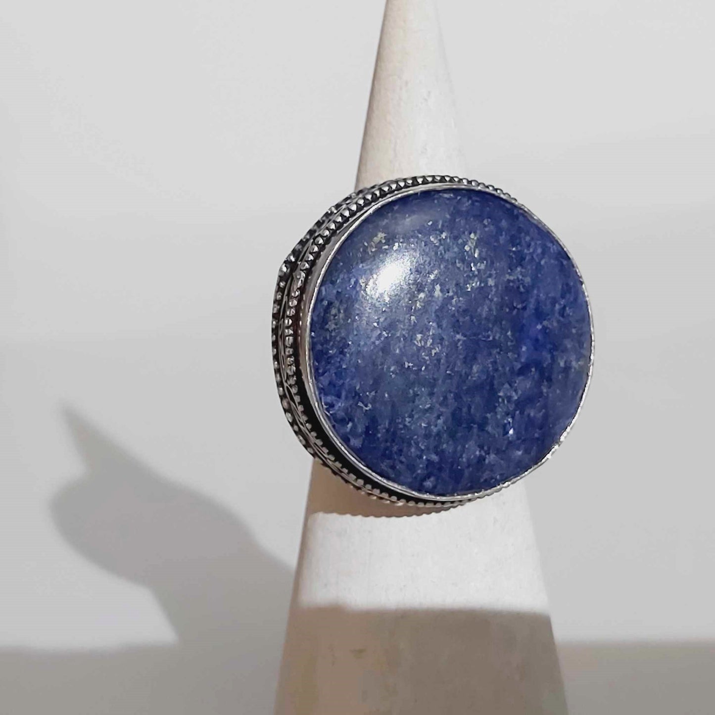 Lapis Lazuli Inner Vision Gemstone Ring US 7.5 (E1657)