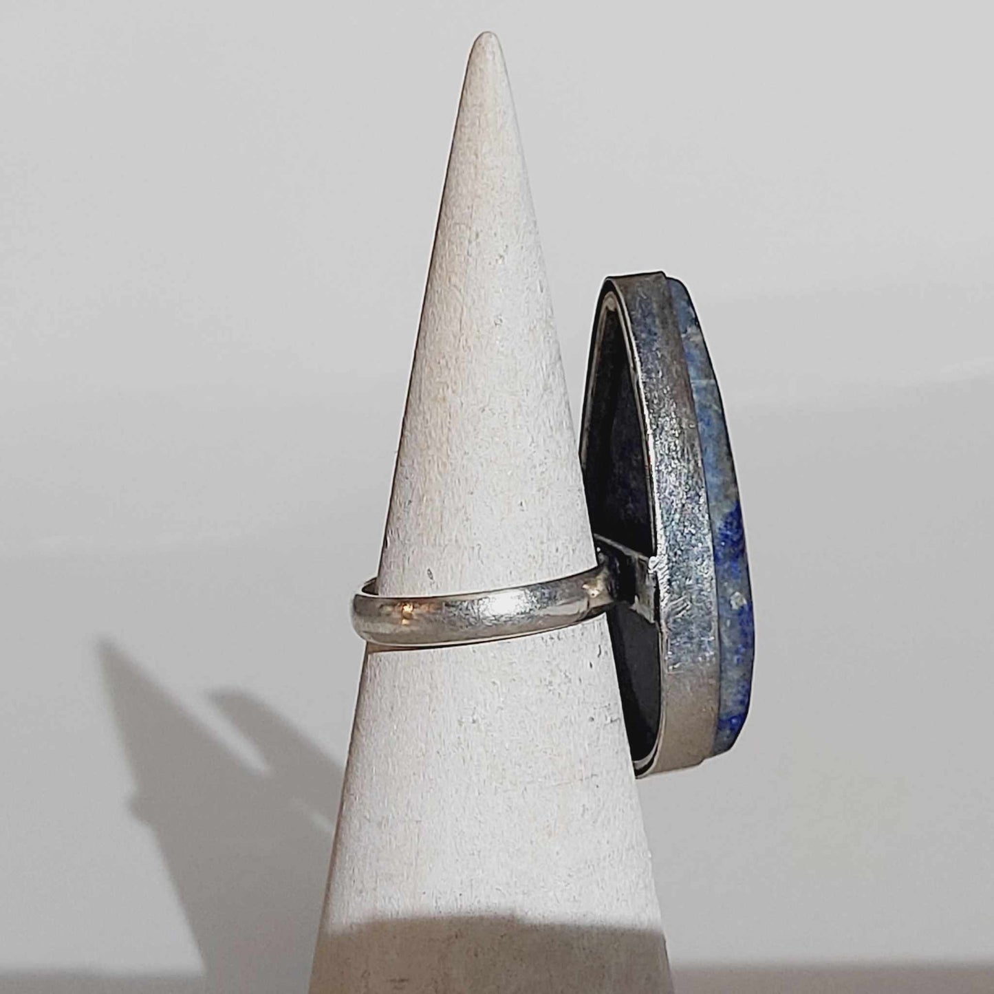 Lapis Lazuli Inner Vision Gemstone Ring US 7.5 (E1658)