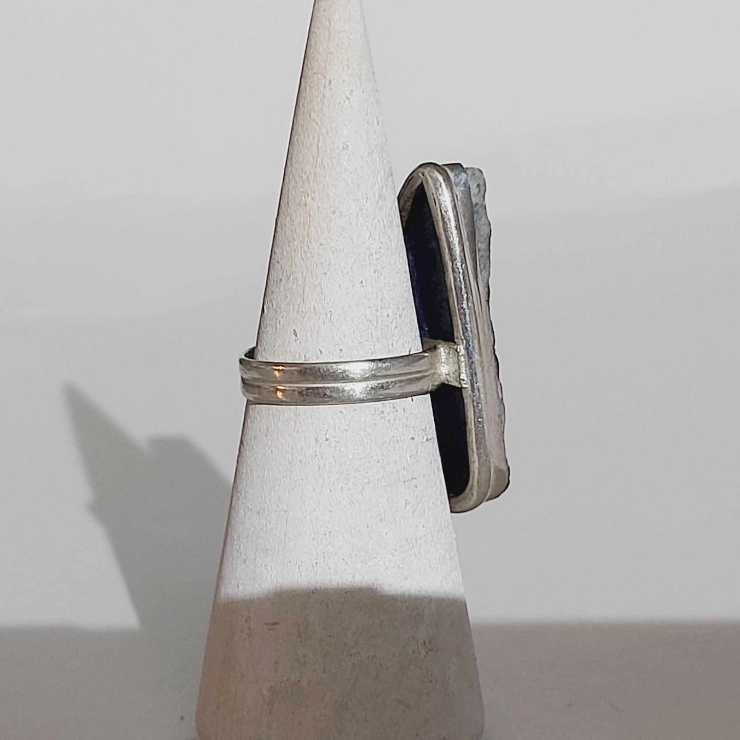 Lapis Lazuli Inner Vision Gemstone Ring US 8.5 (E1659)