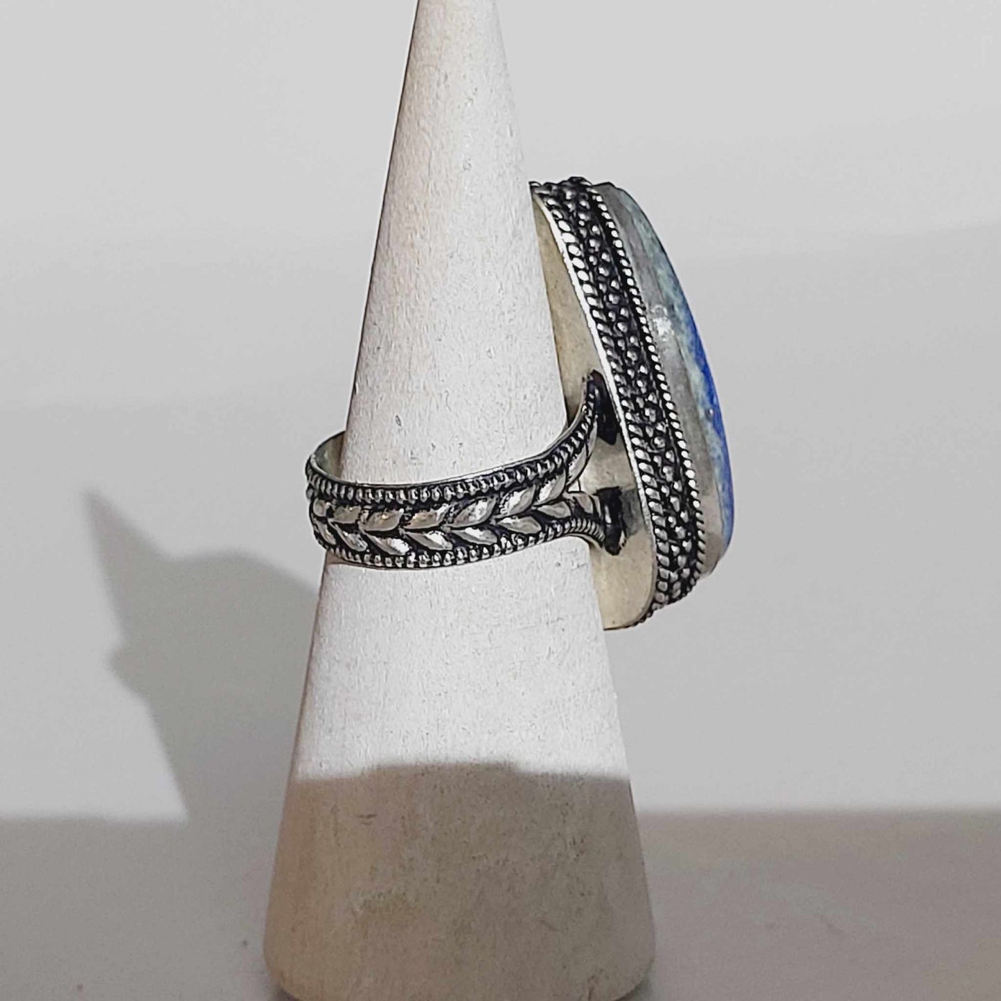 Lapis Lazuli Inner Vision Gemstone Ring US 9.5 (E1661)