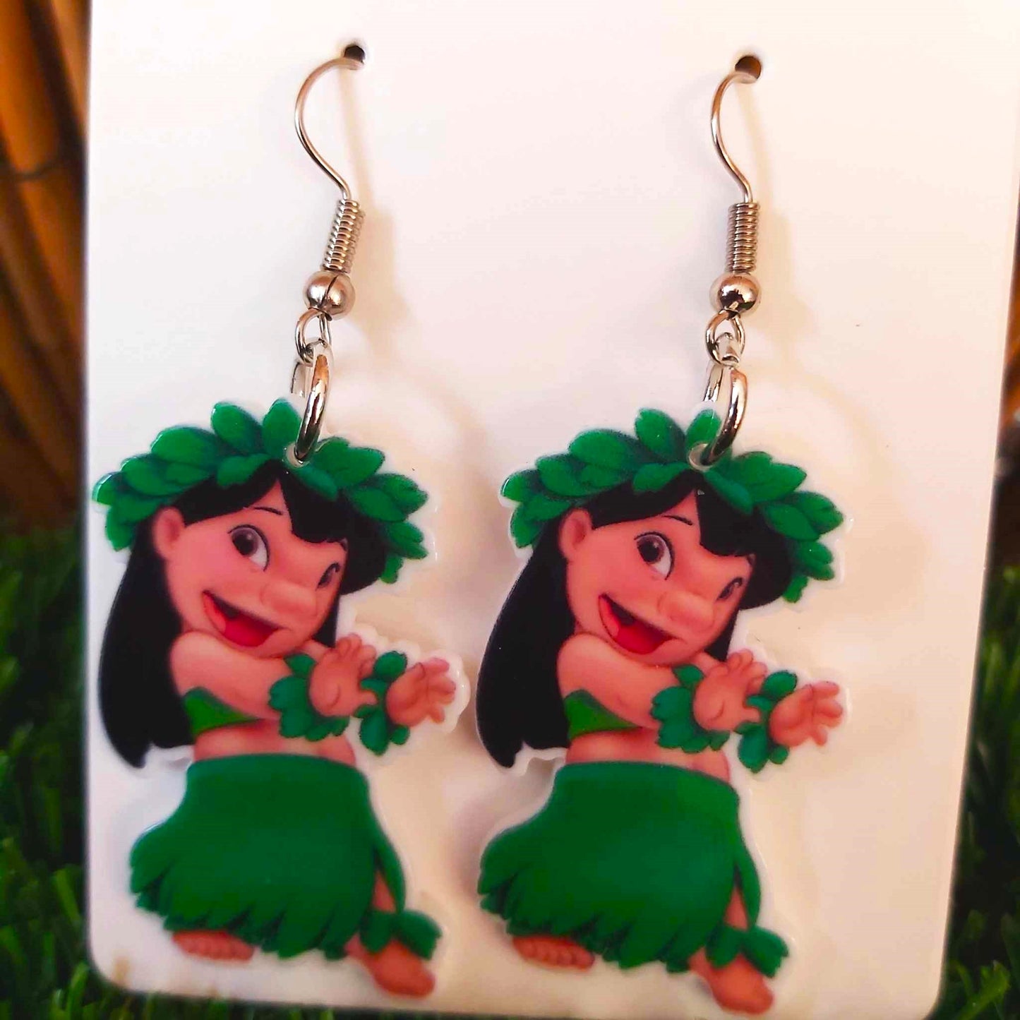 Handmade Lilo & Stitch Earrings