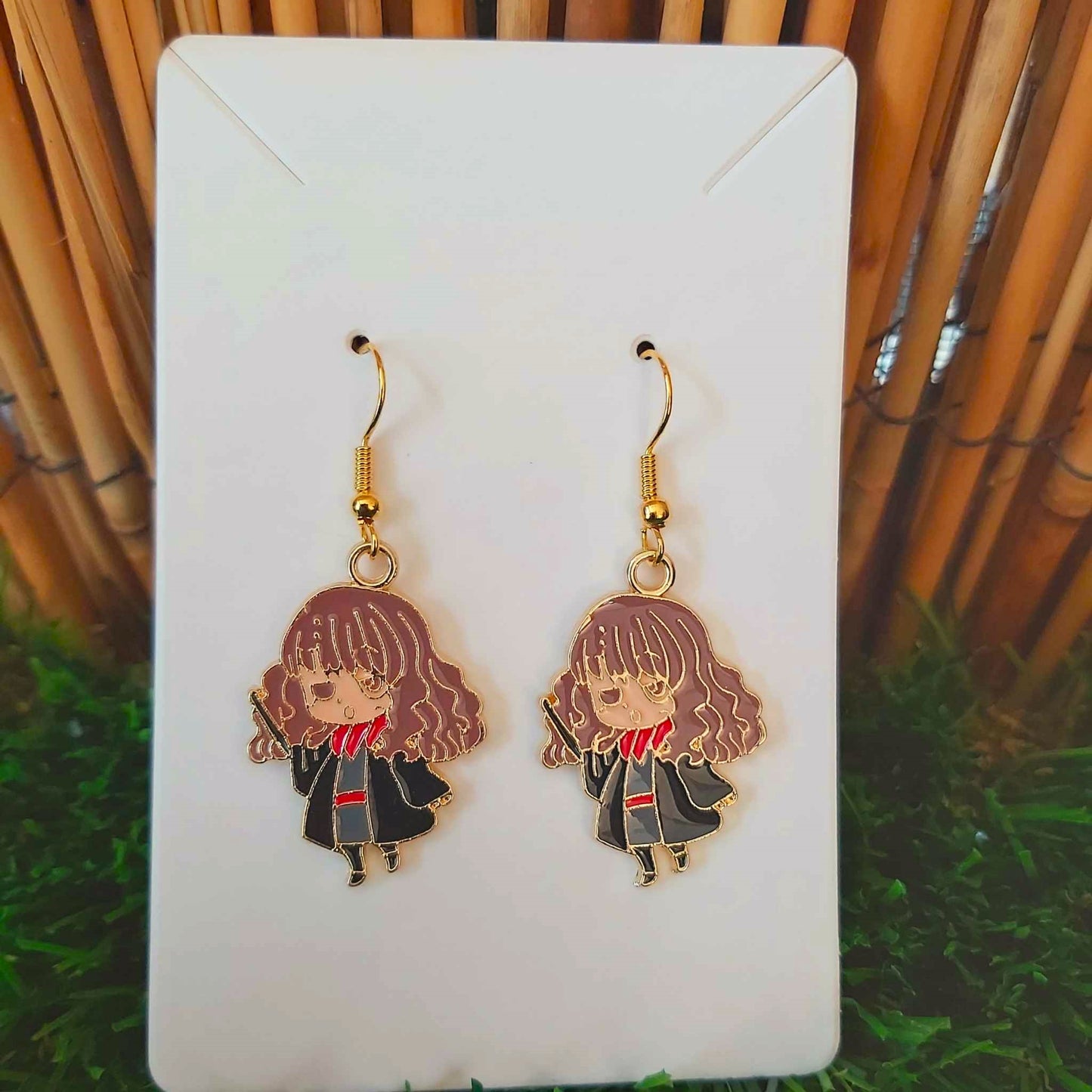 Handmade Harry Potter Hermione Earrings