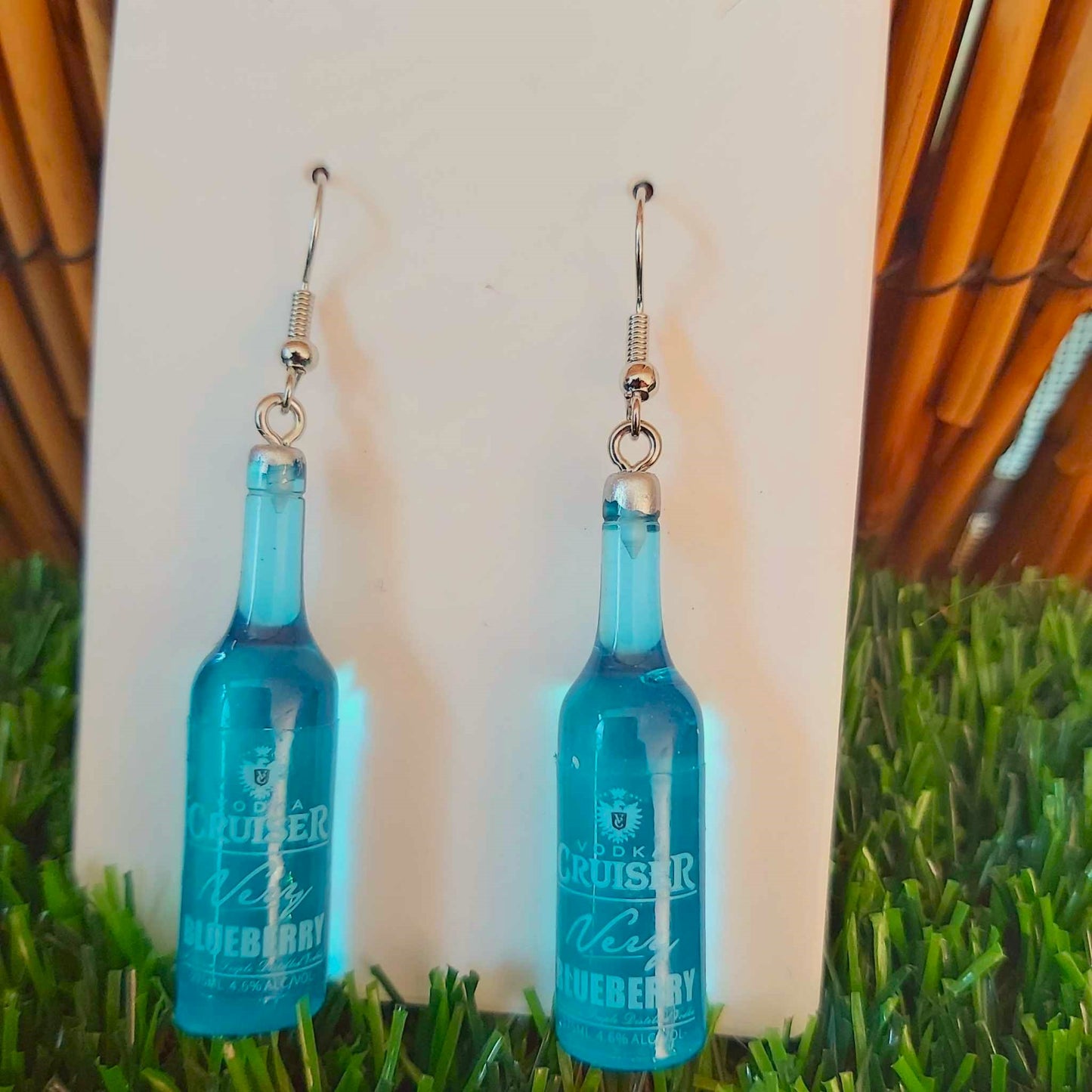 Handmade Cruiser Bottle Earrings