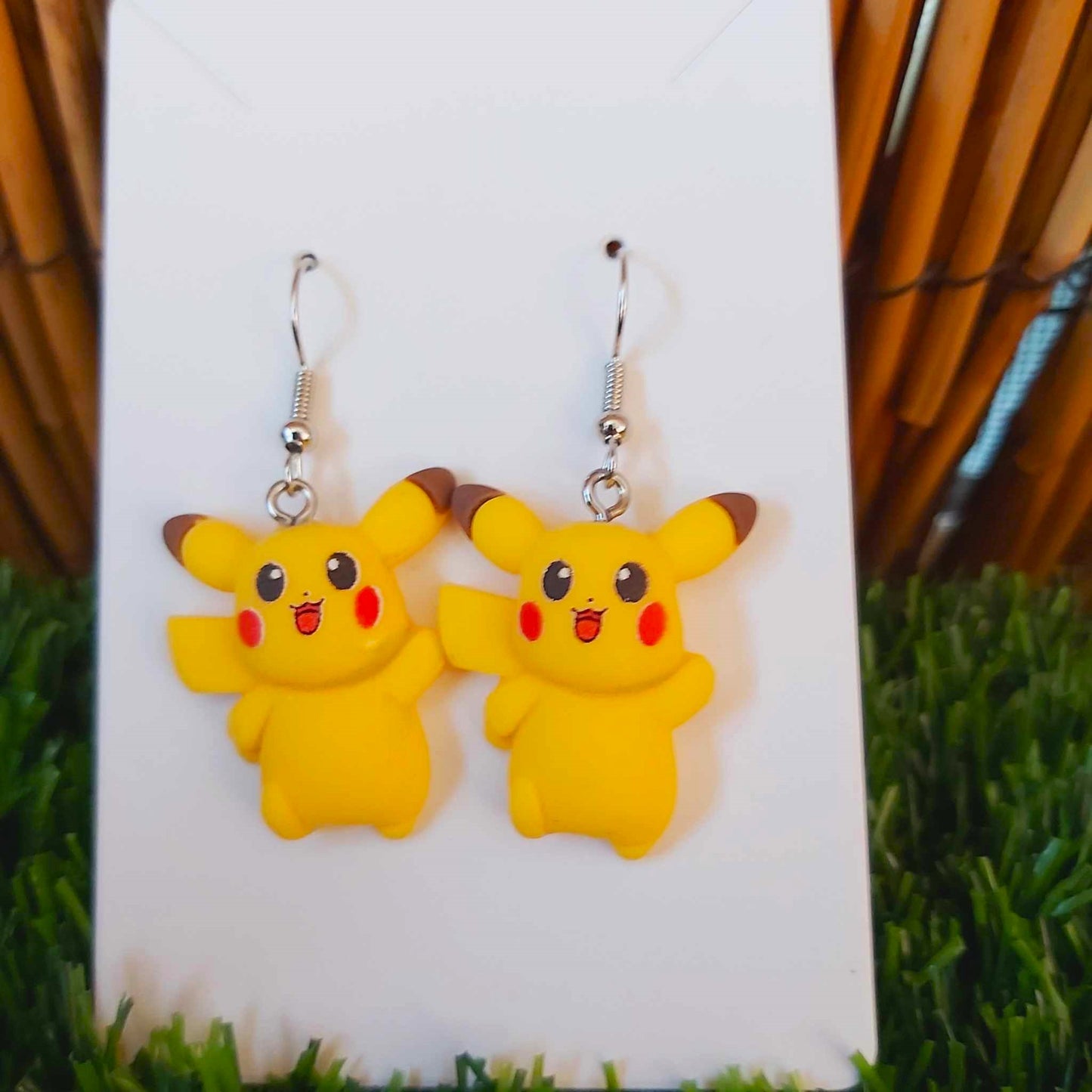 Handmade Pikachu Earrings
