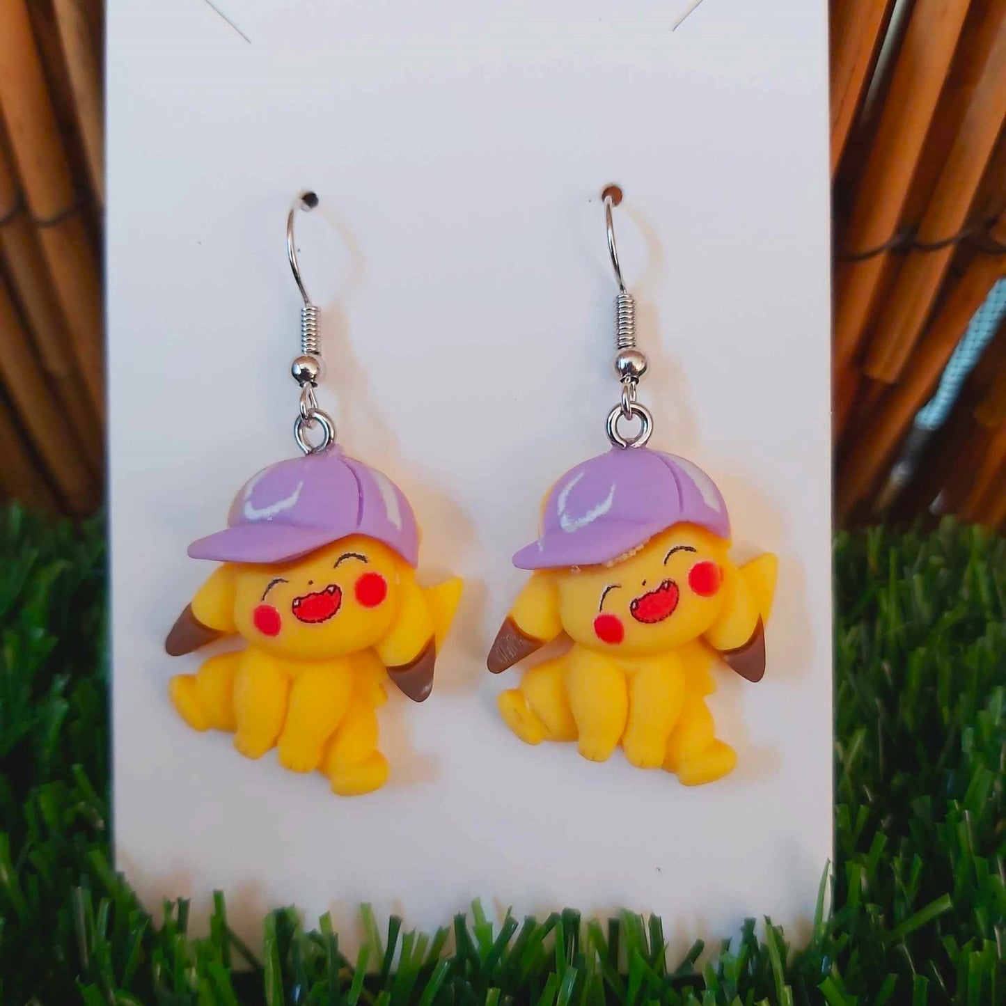 Handmade Pikachu Earrings