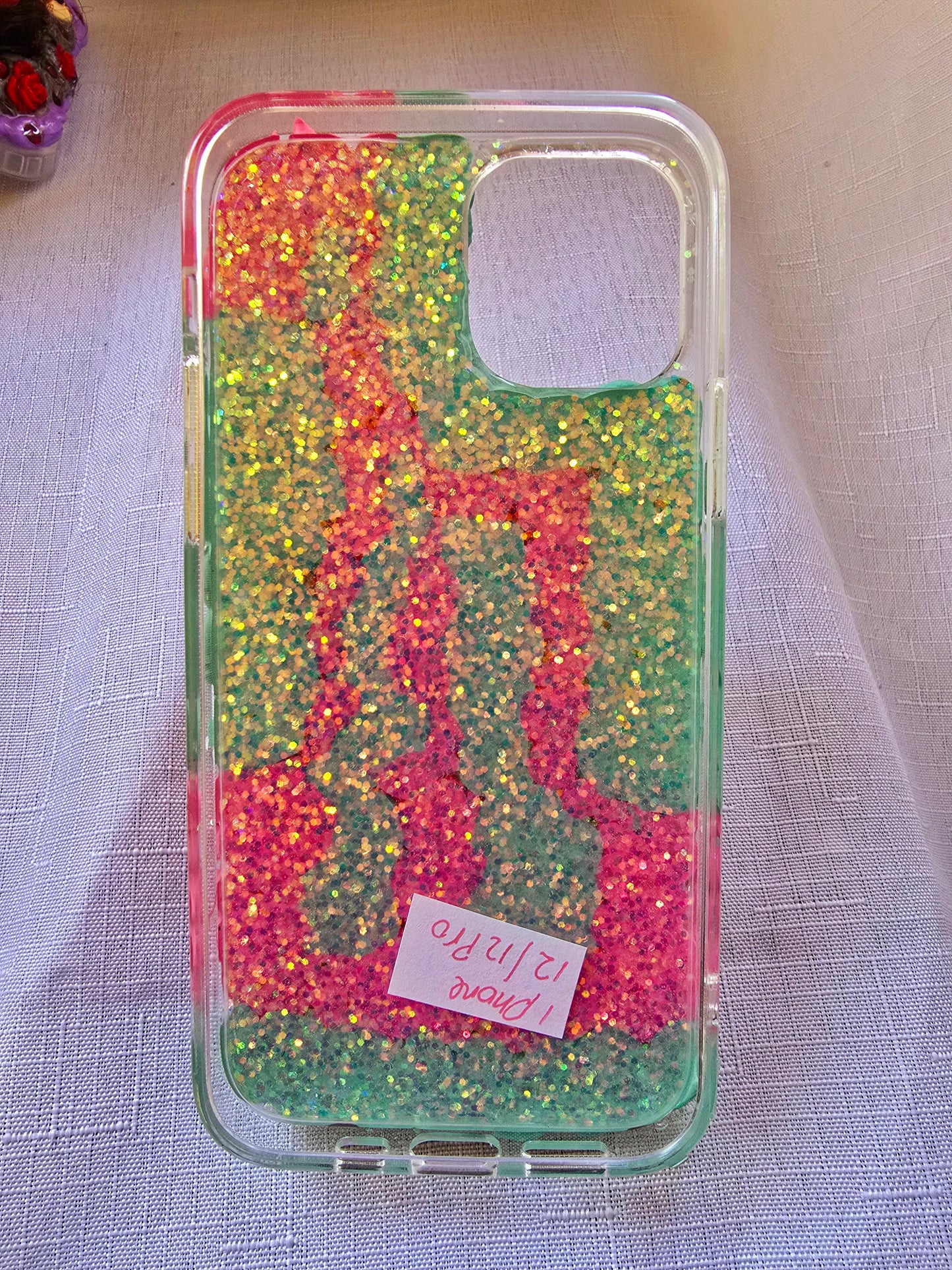 Handmade iPhone 12 and iPhone 12 Pro Phone Case | Unique, High-Quality, Artistic Design (PC17)