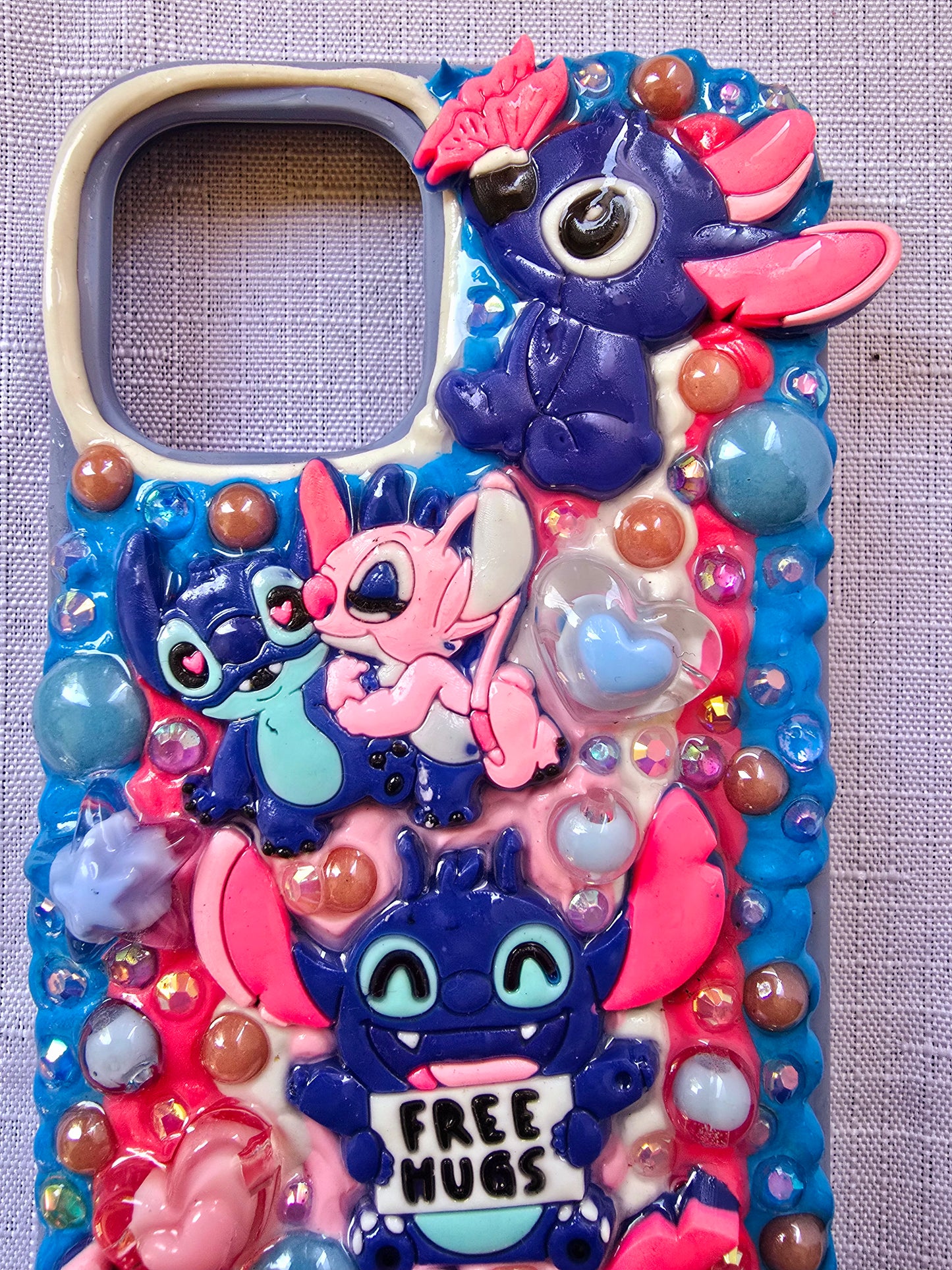 Handmade iPhone 12 and iPhone 12 Pro Phone Case | Unique, High-Quality, Artistic Design (PC18)