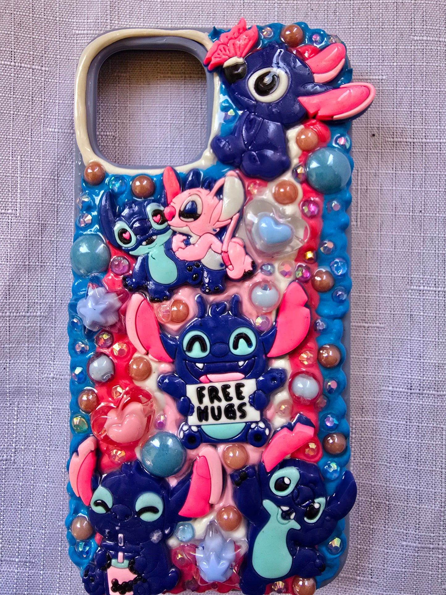 Handmade iPhone 12 and iPhone 12 Pro Phone Case | Unique, High-Quality, Artistic Design (PC18)