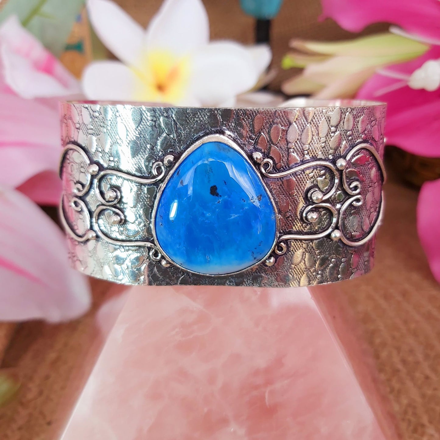 Dendritic Opal Spiritual Growth Bangle (B148)