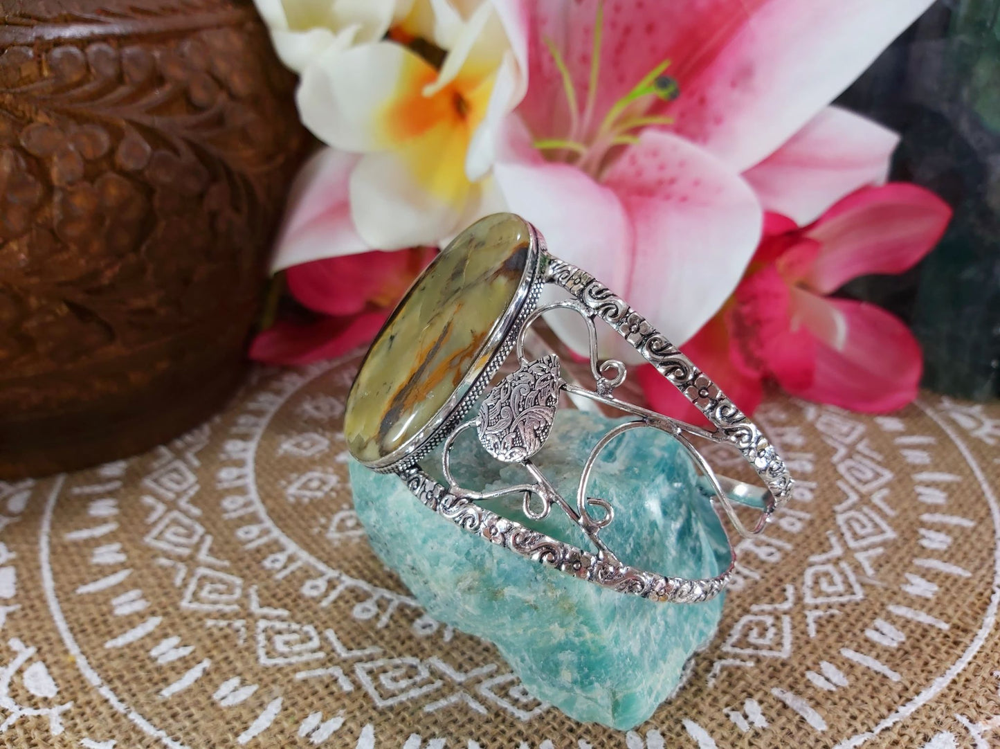 Mookaite Mother Earth Bangle (B42)