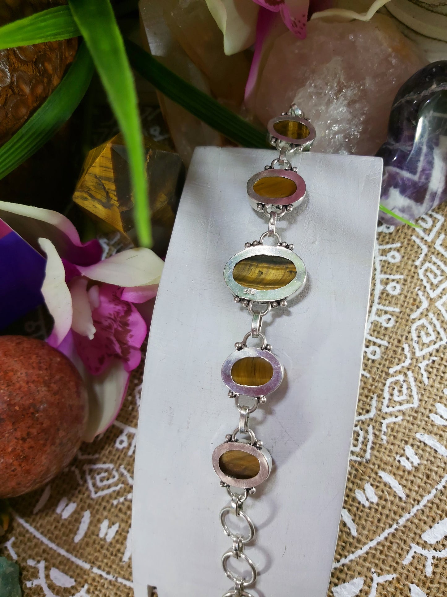 Tiger Eye Bracelet 17.5 cm (BRC55)