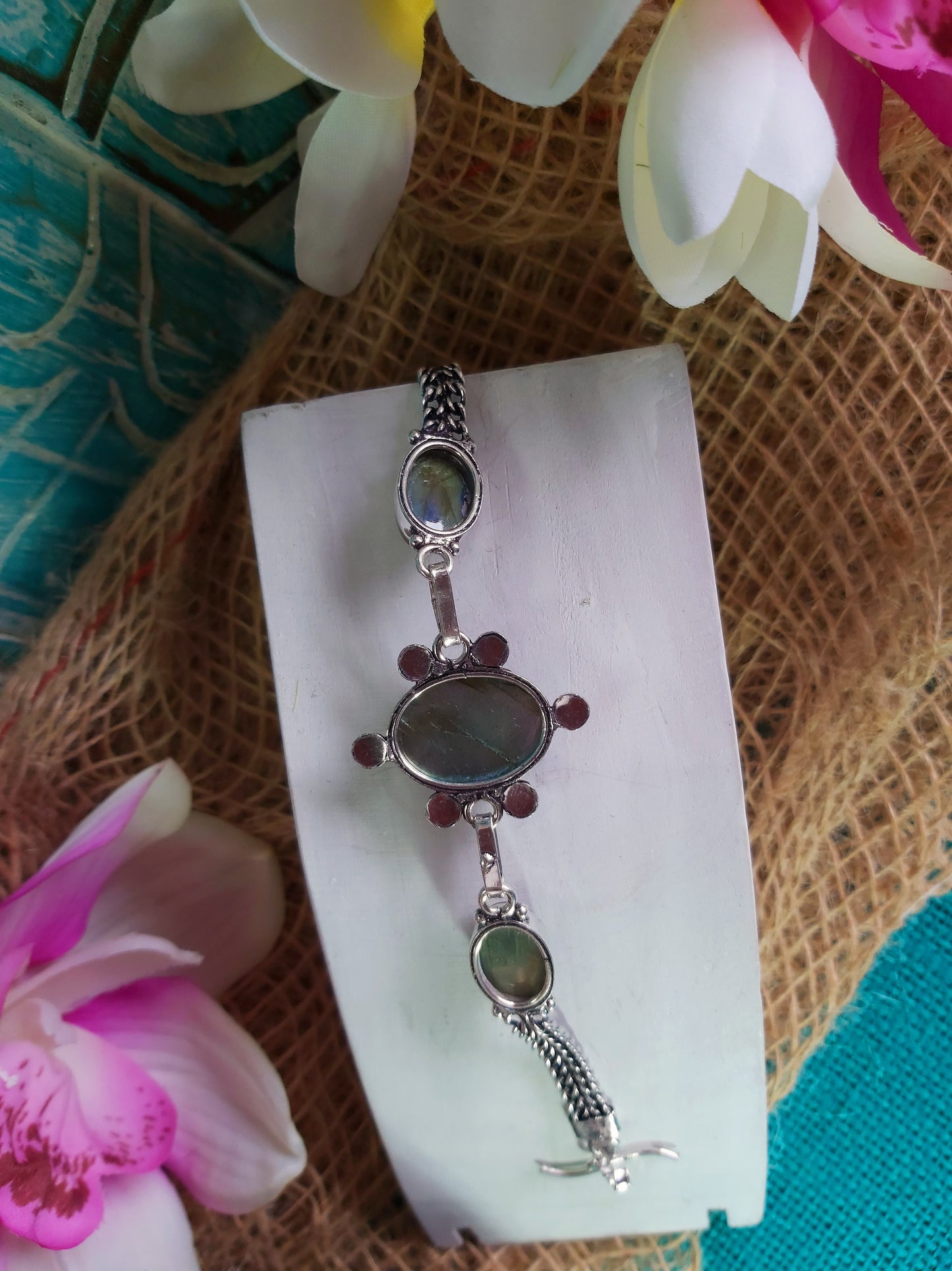 Labradorite Psychic Ability Bracelet 20 cm (BRC9)