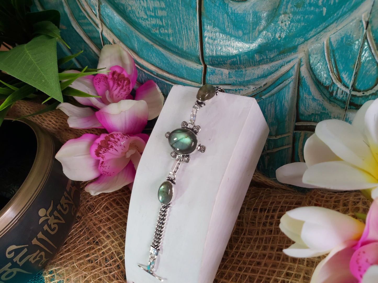 Labradorite Psychic Ability Bracelet 20 cm (BRC9)