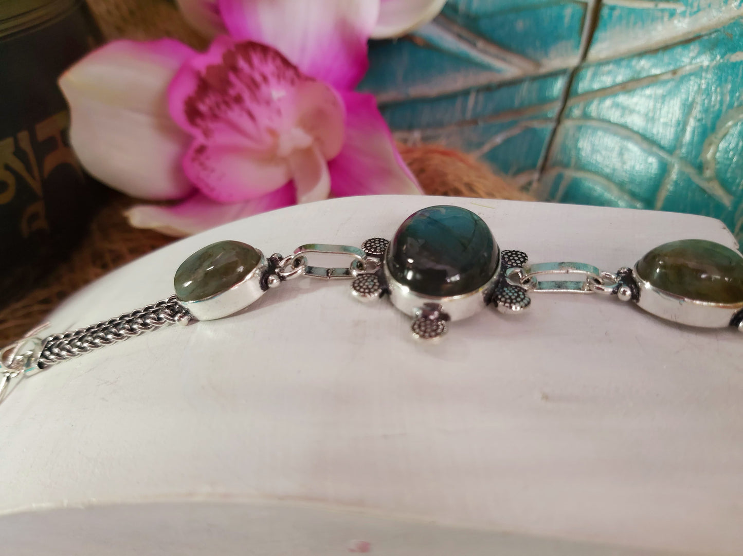 Labradorite Psychic Ability Bracelet 20 cm (BRC9)