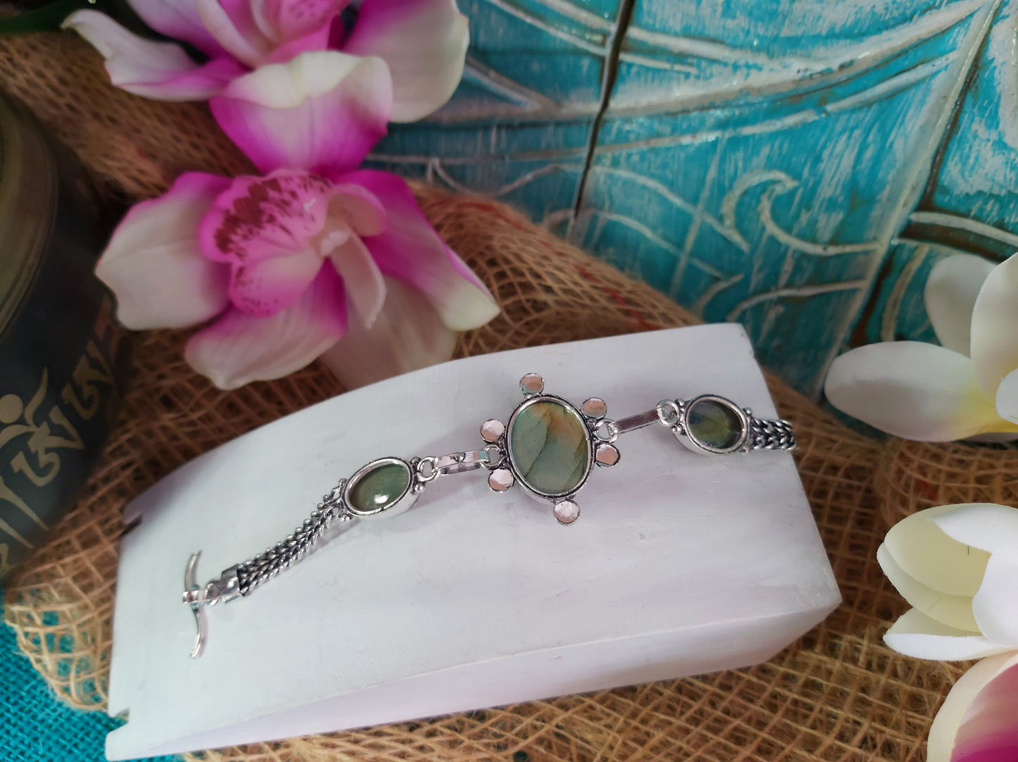 Labradorite Psychic Ability Bracelet 20 cm (BRC9)