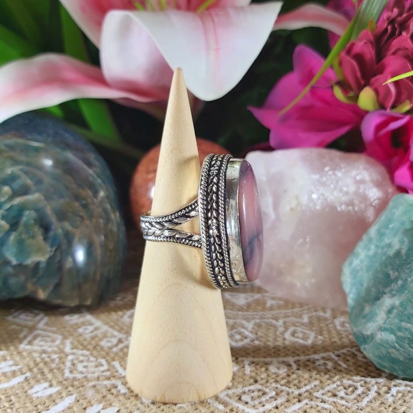 Jasper Supreme Nurturer Ring Size US 6.5 (E1097)