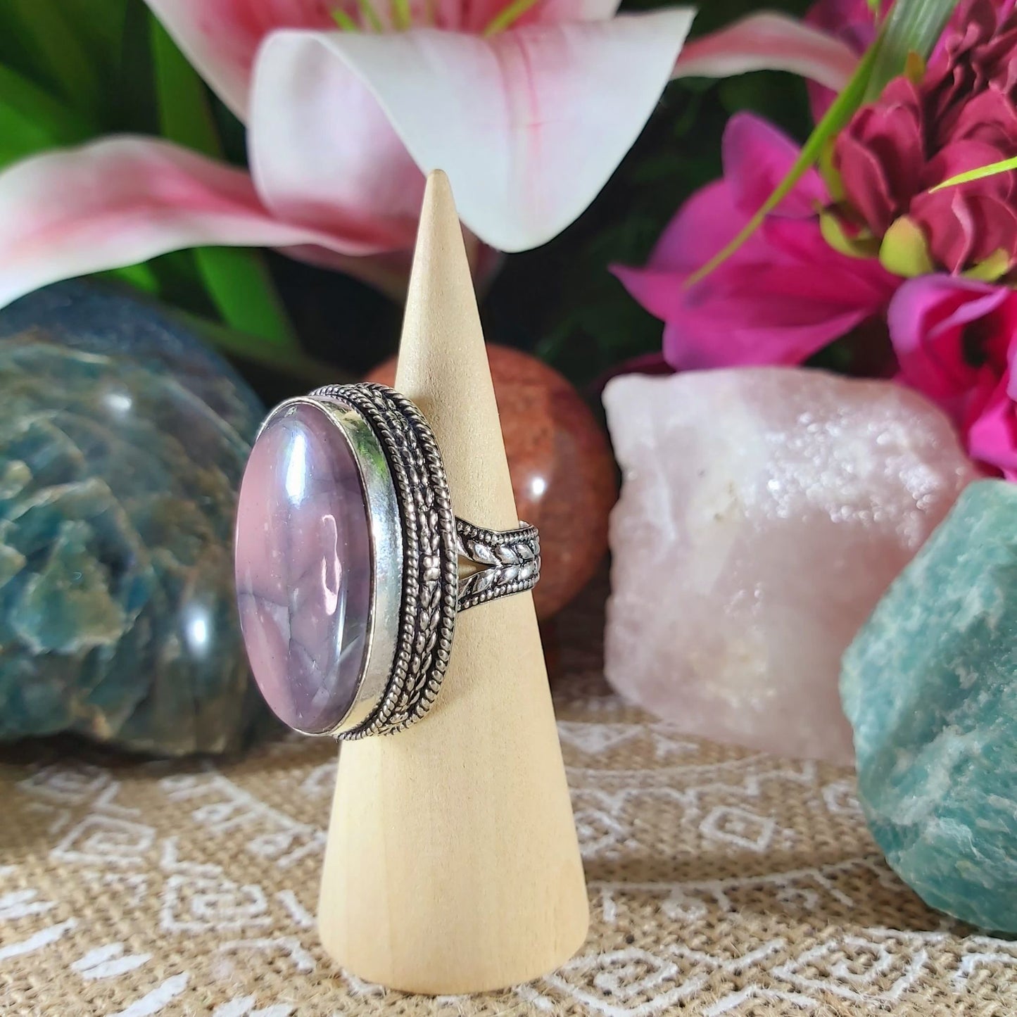 Jasper Supreme Nurturer Ring Size US 6.5 (E1097)