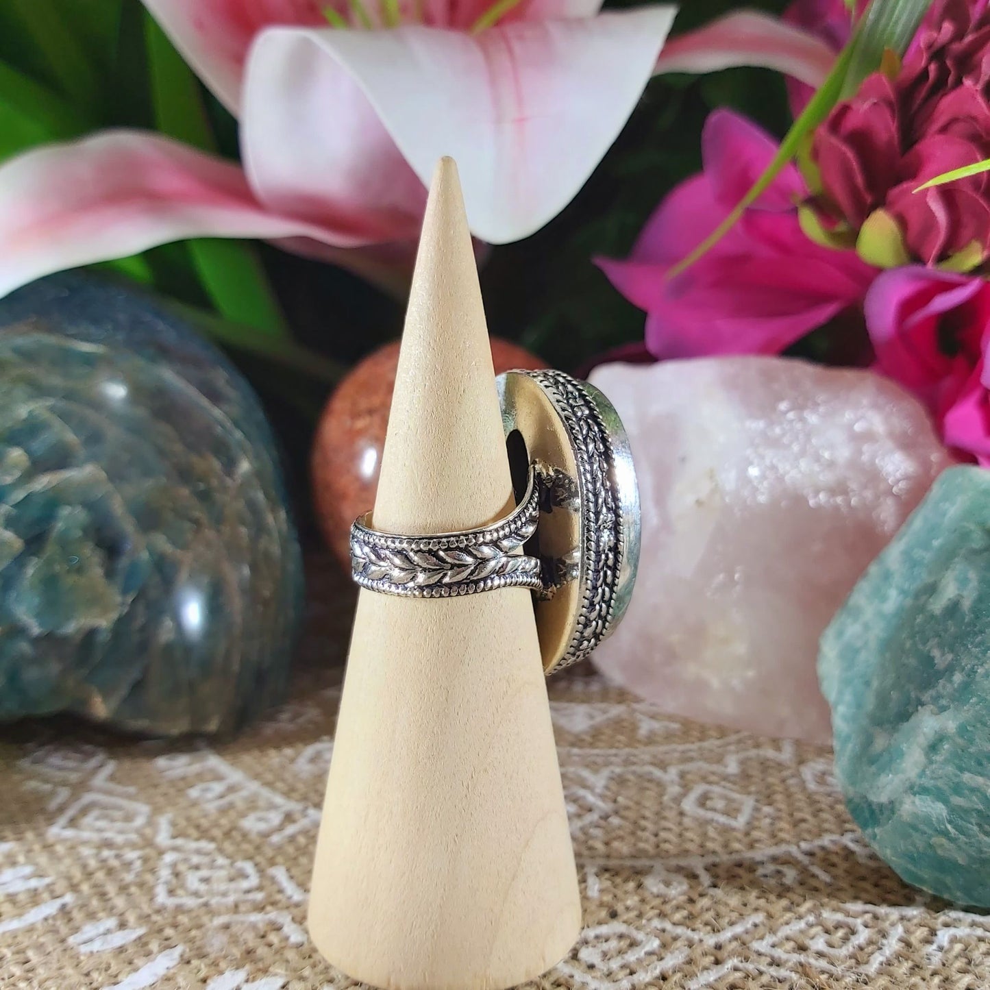 Jasper Supreme Nurturer Ring Size US 6.5 (E1097)