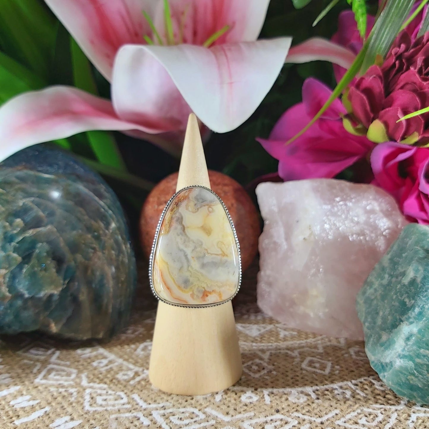 Jasper Supreme Nurturer Ring Size US 8 (E1100)
