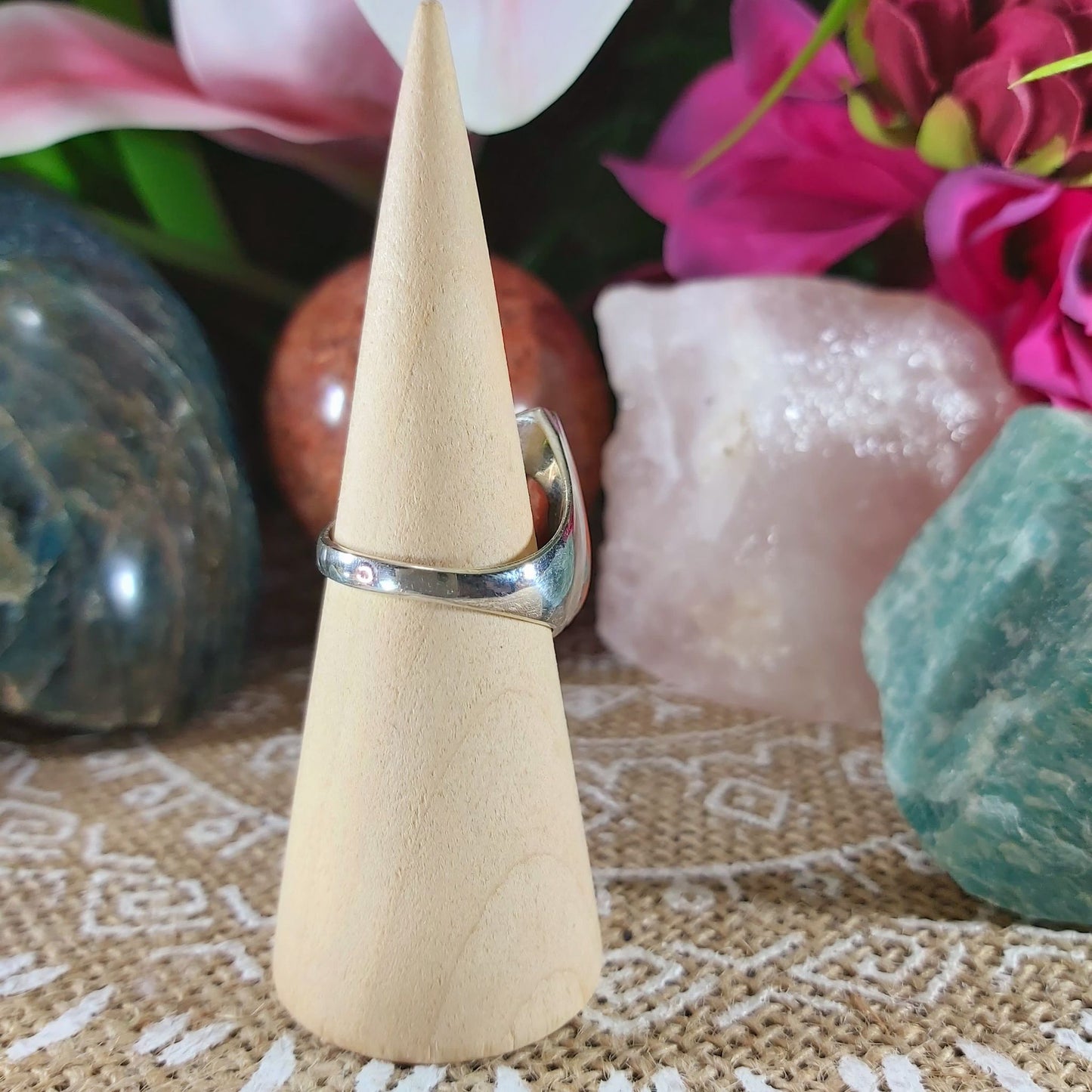 Jasper Supreme Nurturer Ring Size US 8 (E1101)