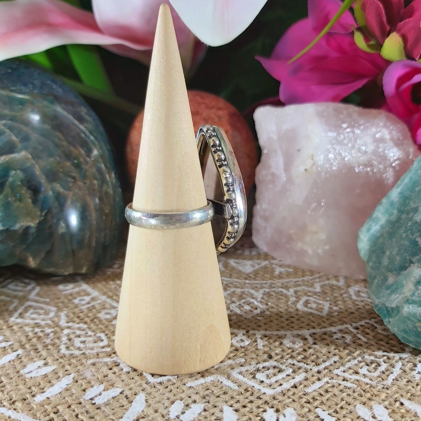 Jasper Supreme Nurturer Ring Size US 8.5 (E1103)
