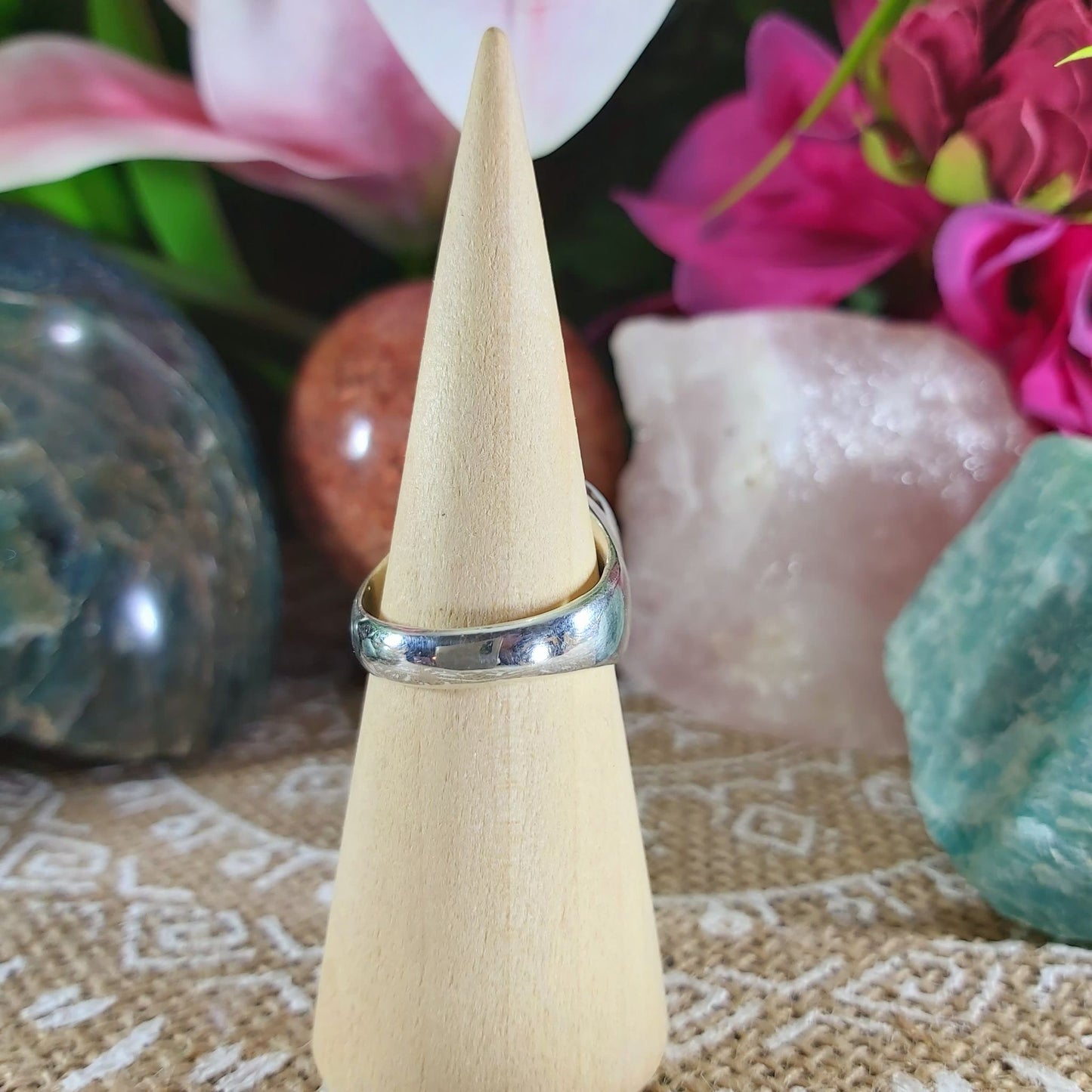 Turquoise Acceptance Gemstone Ring Size US 8 (E1113)