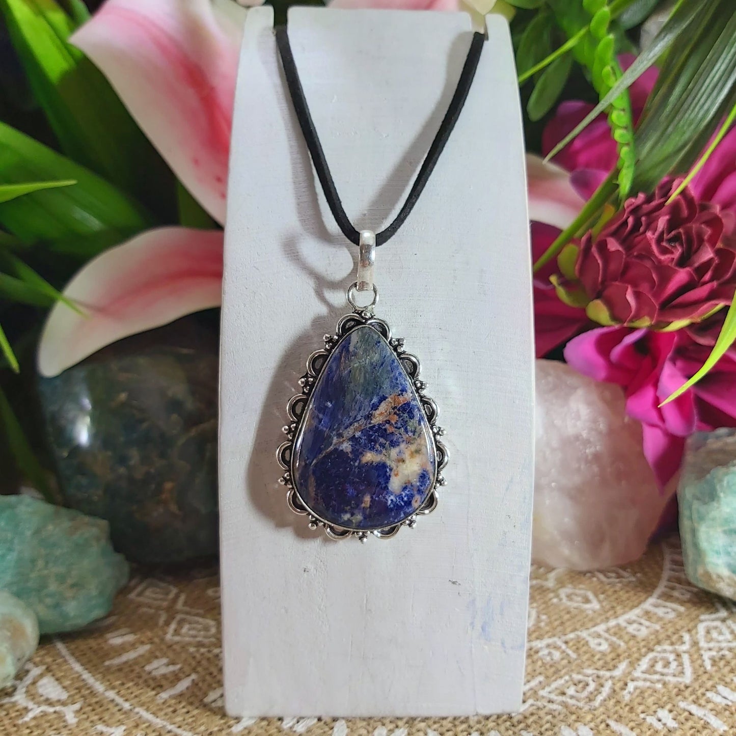 Sodalite Self-Acceptance Pendant (E1146)