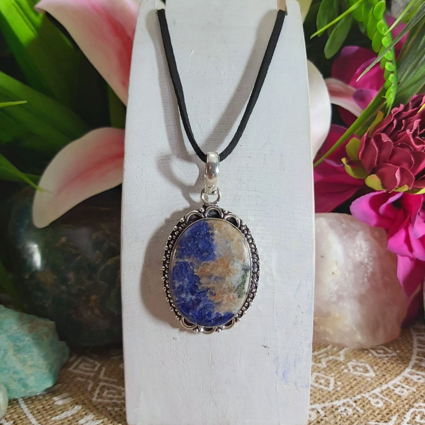 Sodalite Self-Acceptance Pendant (E1147)