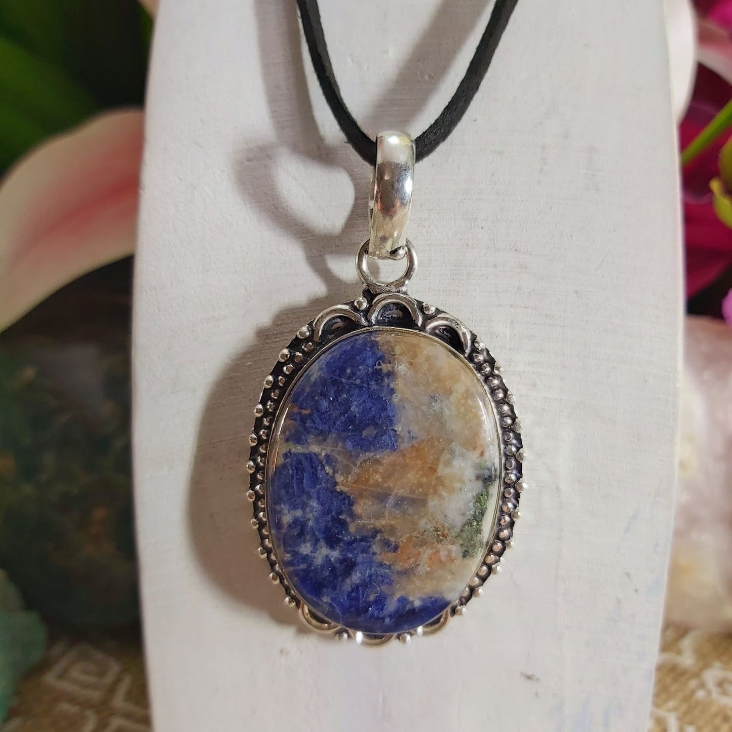 Sodalite Self-Acceptance Pendant (E1147)