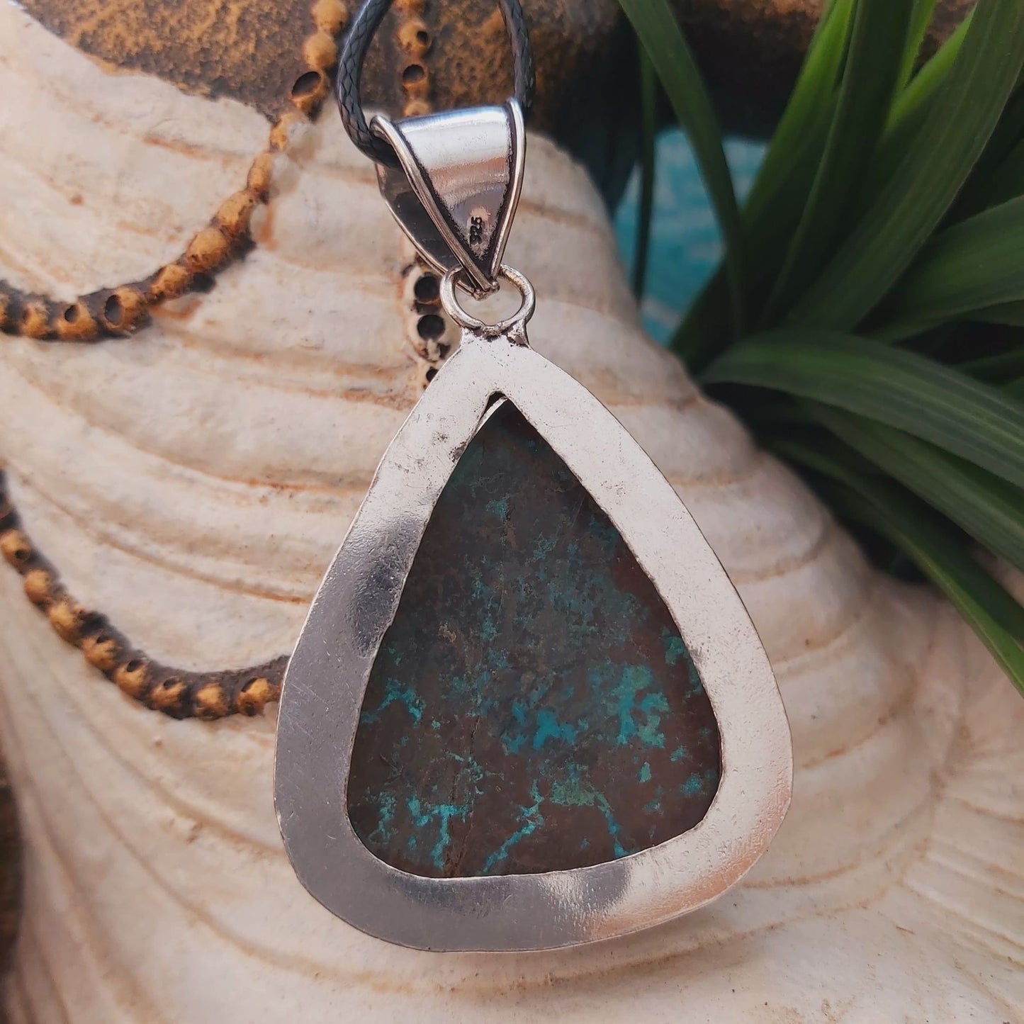 Turquoise Acceptance & Forgiveness Pendant (E1472)