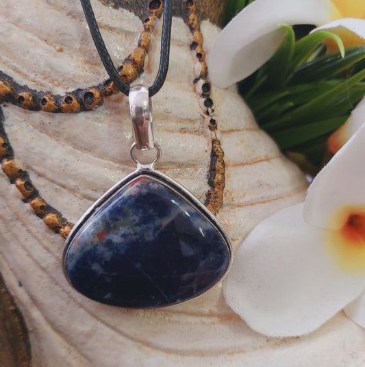 Sodalite Self-Acceptance Pendant (E1803)