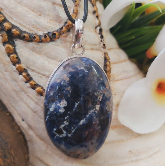 Sodalite Self-Acceptance Pendant (E1804)