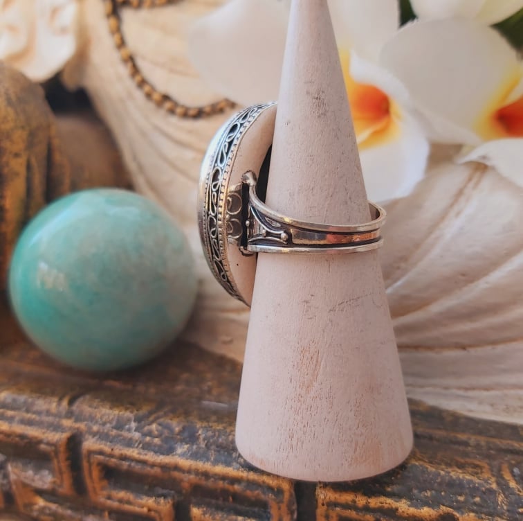 Jasper Supreme Nurturer Gemstone Ring Size US 9 (E1854)