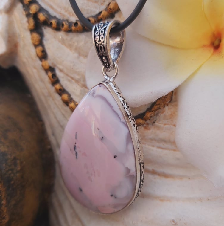 Dendritic Opal Acceptance Pendant (E2001)