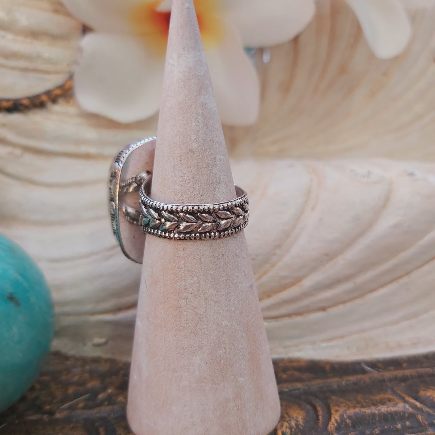 Bumblebee Jasper Gemstone Ring Size US 7 (E2207)