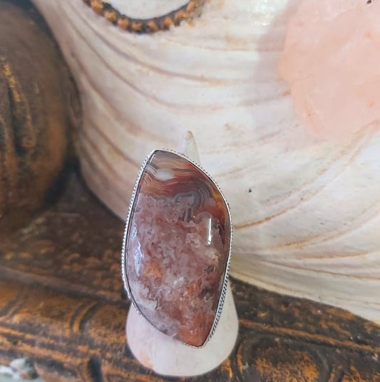 Jasper Supreme Nurturer Ring Size US 10 (E2461)