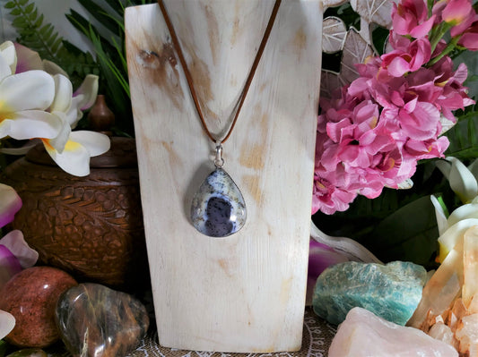 Dendritic Opal Hope to Life Pendant (E534)