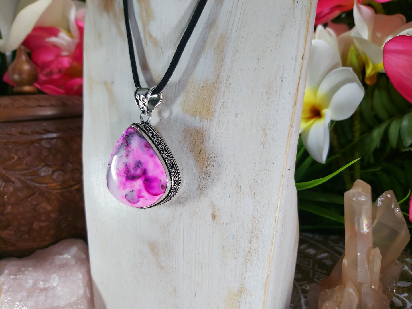 Dendritic Opal Hope Pendant (E651)