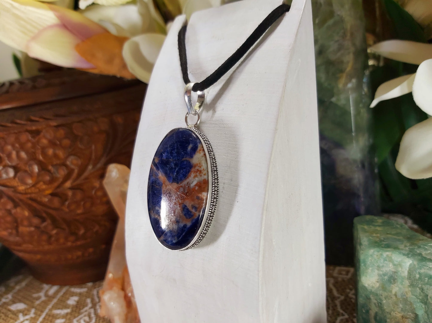 Sodalite Self-Acceptance Pendant (E807)
