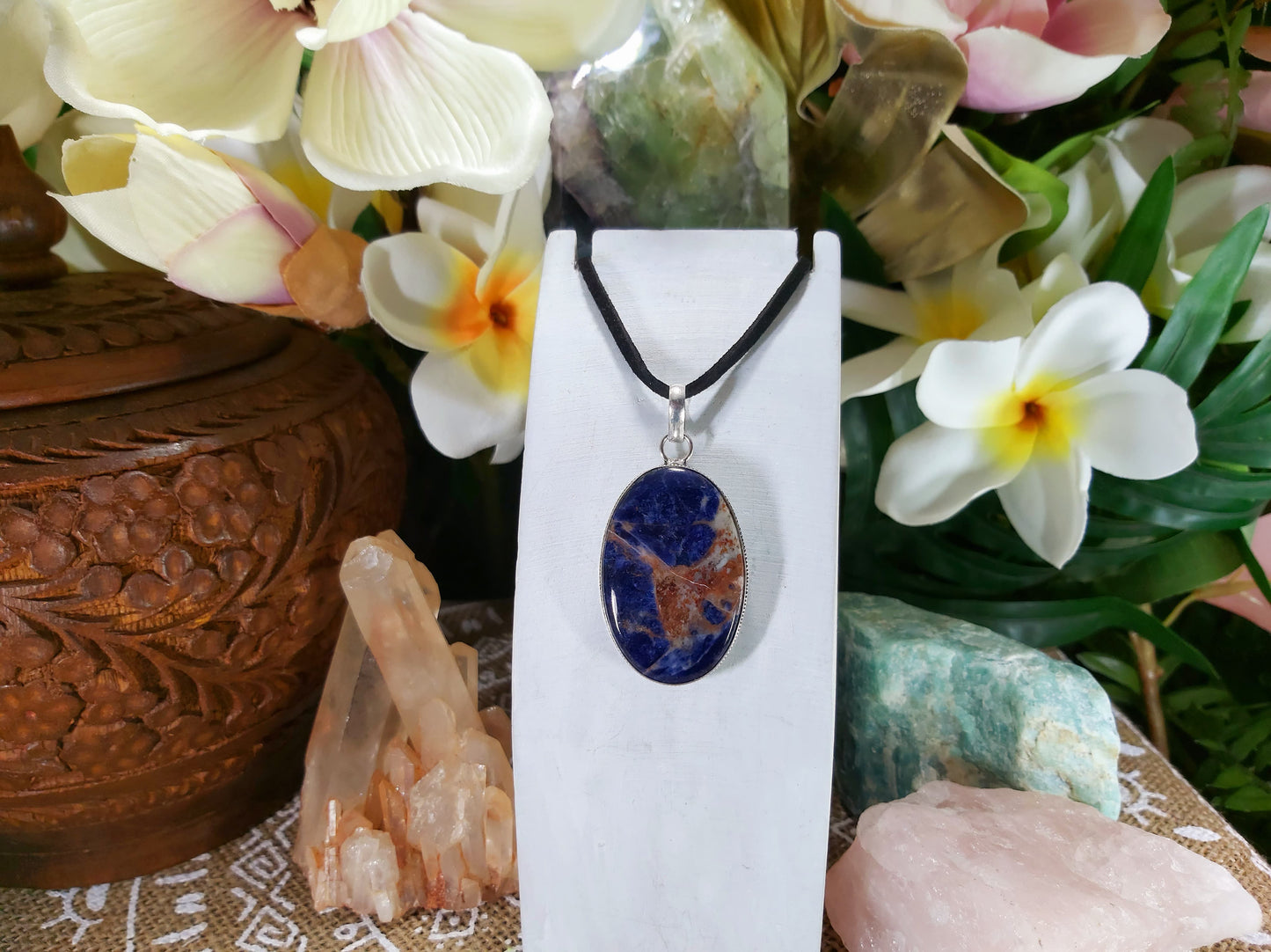 Sodalite Self-Acceptance Pendant (E807)