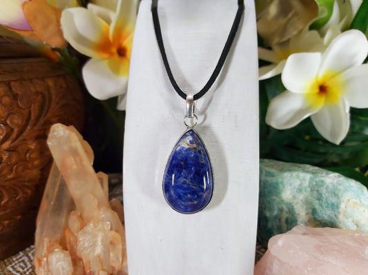 Sodalite Self-Acceptance Pendant (E808)