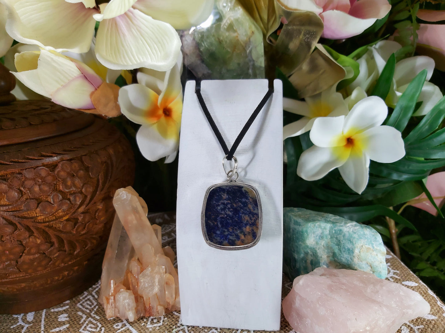 Sodalite Self-Acceptance Pendant (E809)