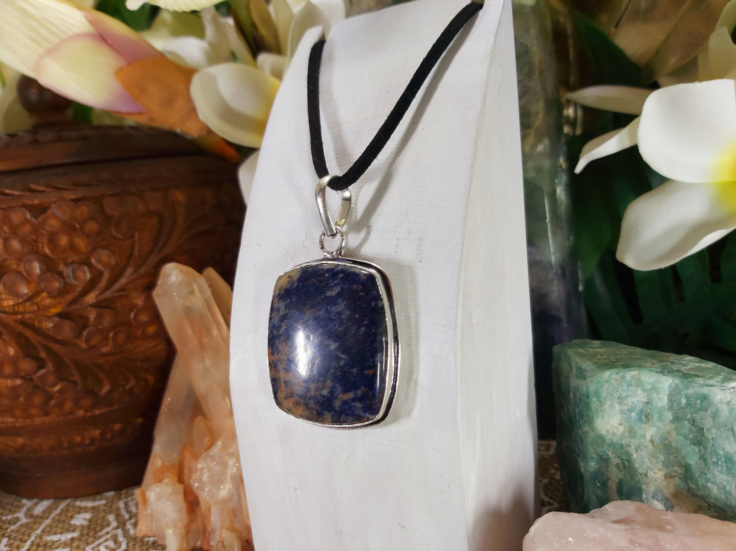 Sodalite Self-Acceptance Pendant (E809)