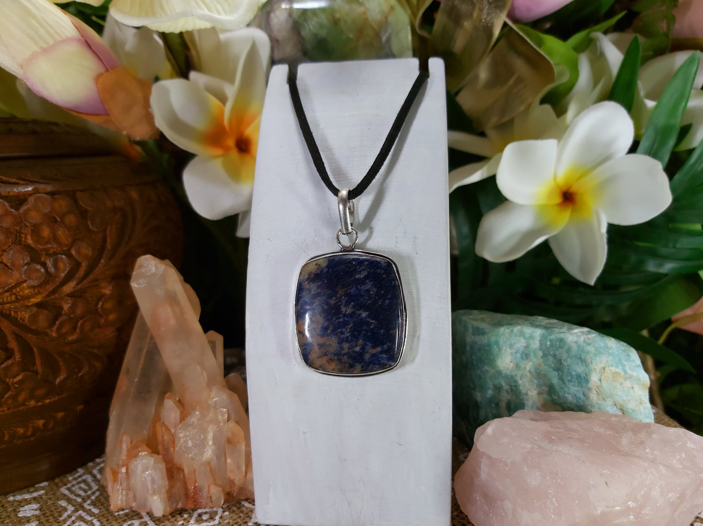 Sodalite Self-Acceptance Pendant (E809)